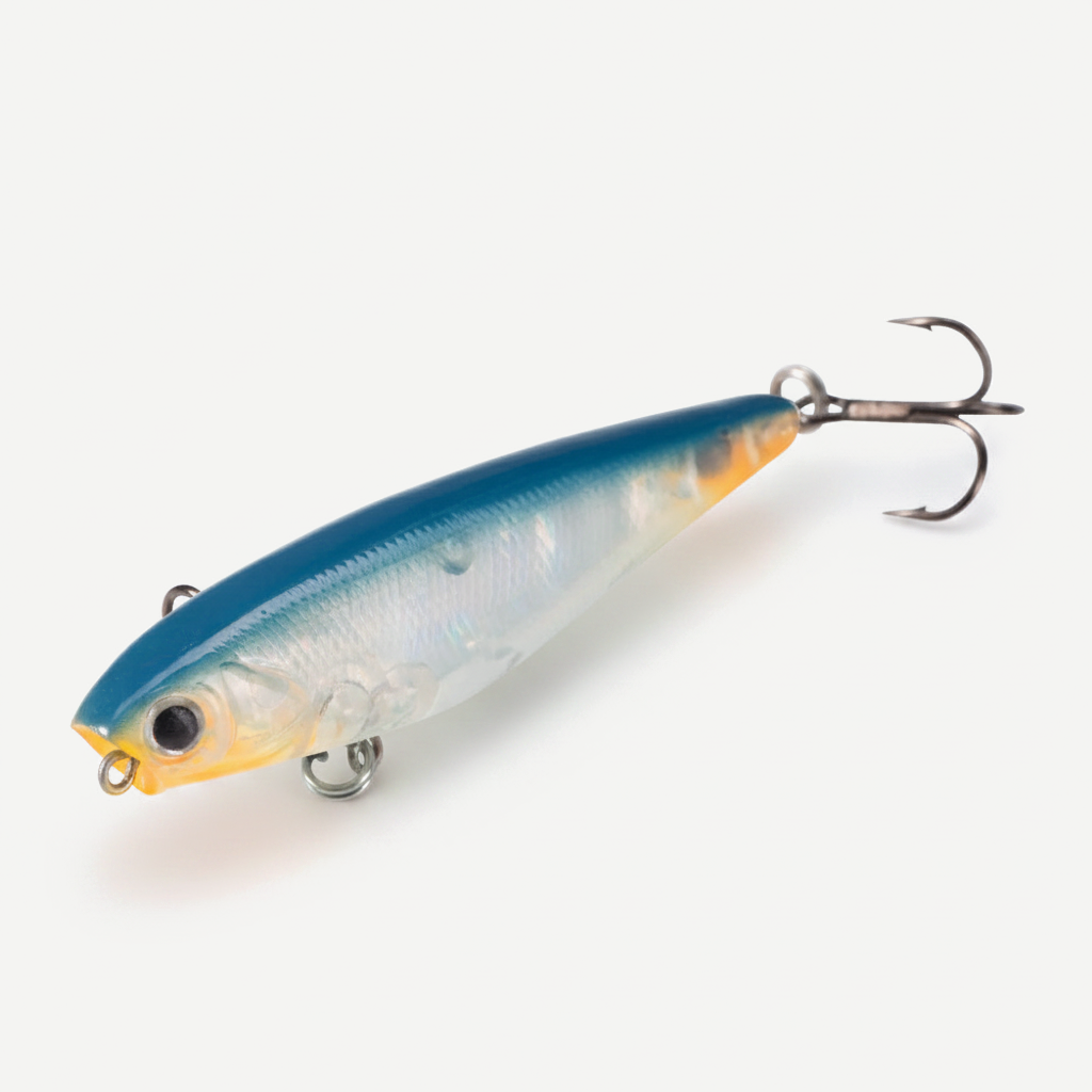 Hunthouse Popper DILEMMA Pencil Floating Fishing Lure 60mm 4.1g Hard Bait Topwater Surface Saltwater Pike Bass Fish Tack