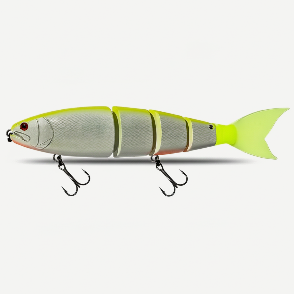 TSUYOKI Balam 245 Swimbait Fishing Lures 105g/118g Sinking Jointed Bait Floating Giant Bait Pesca Lures for Pike Largemo