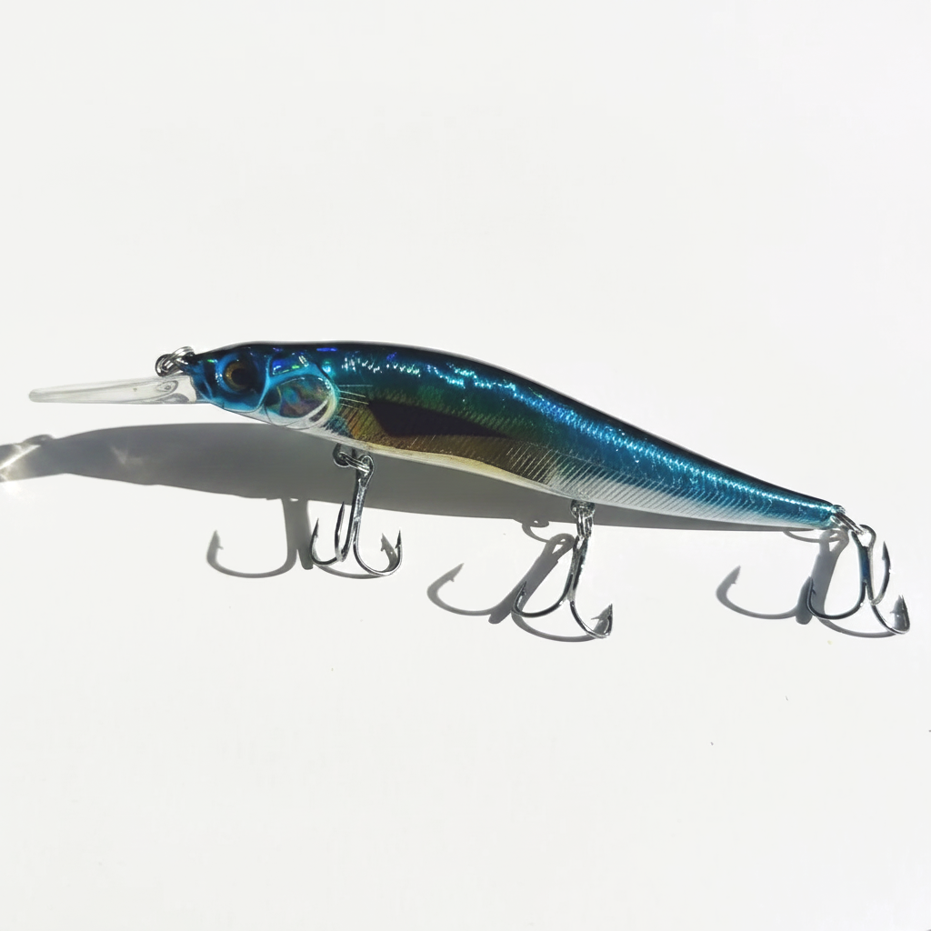 TSUYOKI Minnow Wink 110SF Wobblers 110mm 14.5g Slow Floating Jerkbaits Shallow Dive Rolling Wobblers Vision 110 Pike Fis