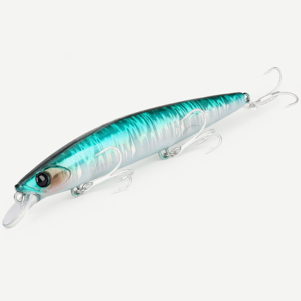 TSURINOYA 135S Fishing Lure Sinking Minnow BAYONET 135mm 26.4g Saltwater Long Casting Professional Lures Seabass Hard Ba