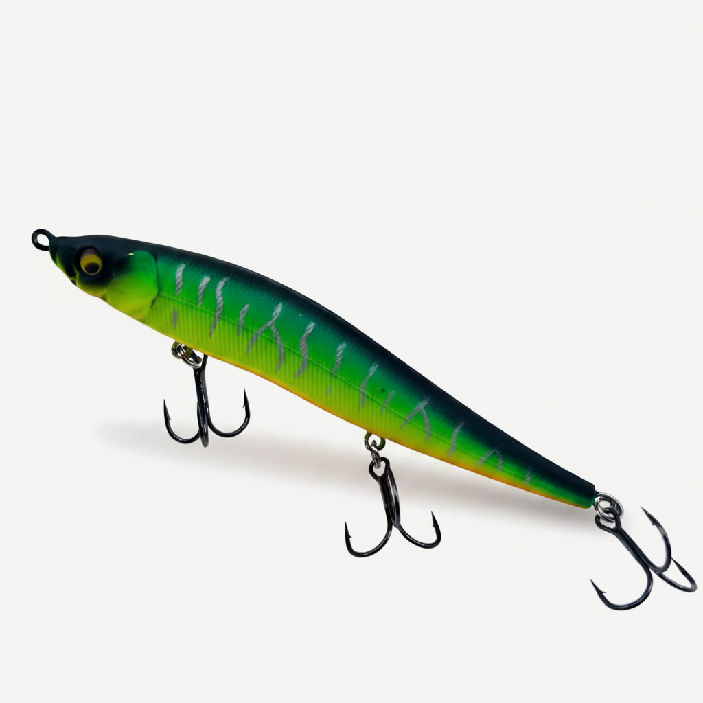 TSUYOKI Wink 98SF Jerkbait Wobbler 98/110mm Slow Floating Minnow Lure Artificial Bait Pike Wobblers Vision 98 Pike Lure