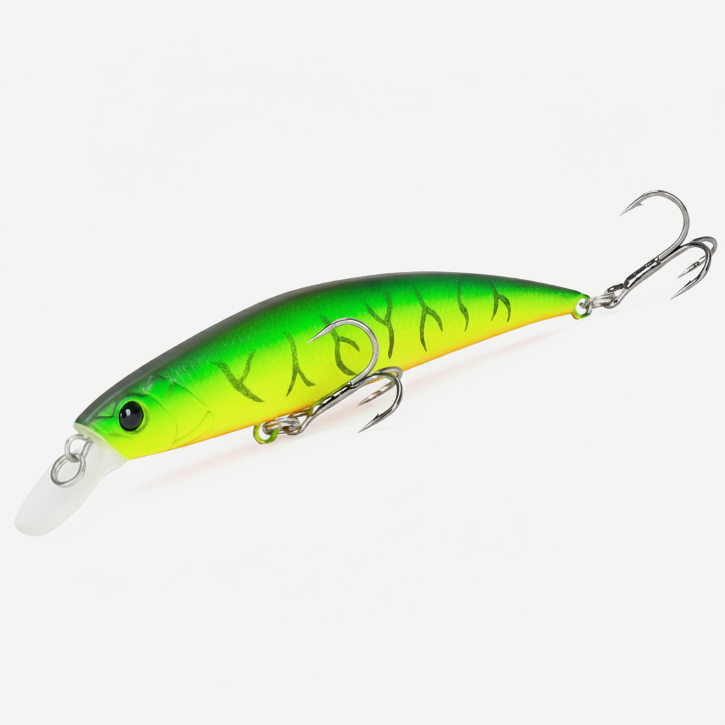 TSURINOYA Fishing Lure Sinking Minnow 80S 12g DW96 8cm Large Rockfish Hard Bait Jerkbait Freshwater stream Saltwater Wob
