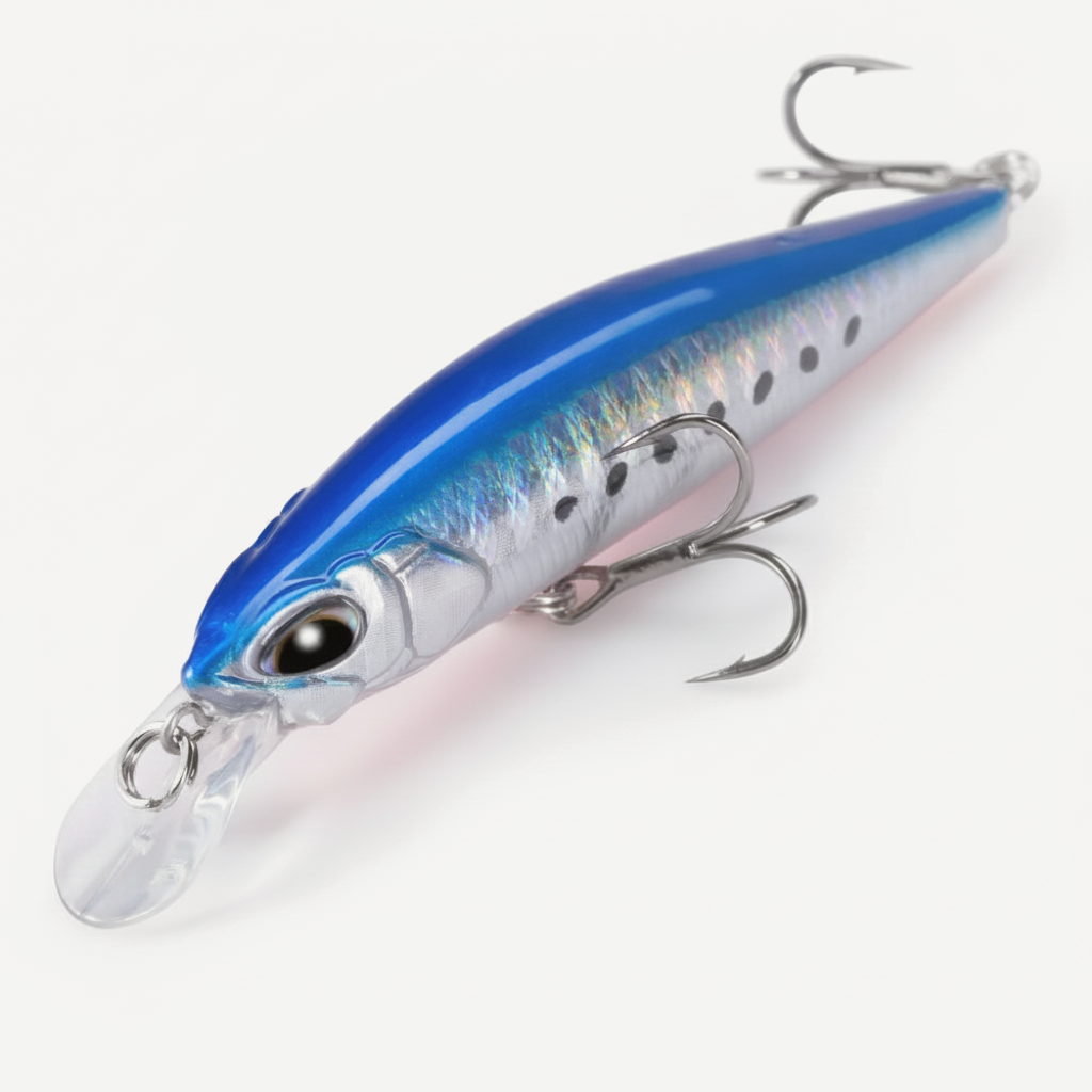D1 Minnow Fishing Lure 77mm 8.4g Suspending Freshwater Jerkbait Artificial Hard Wobblers For Pike Bass Fishing Tackle DT
