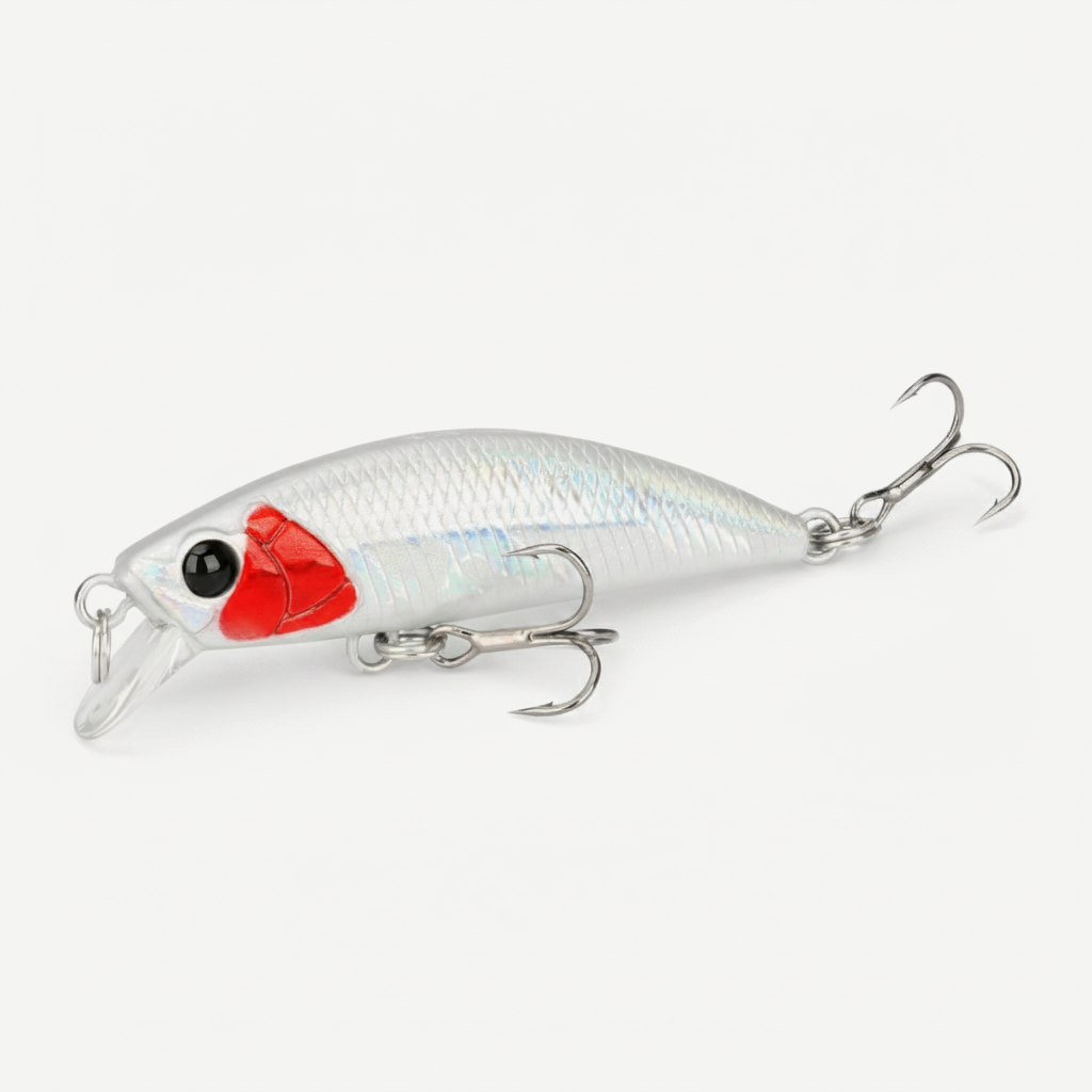 TSURINOYA 50S River Fishing Sinking Stick Bait Minnow Fishing Lure Intruder 50mm 5g Trout Area Stream Ajing Fake Fish Ha