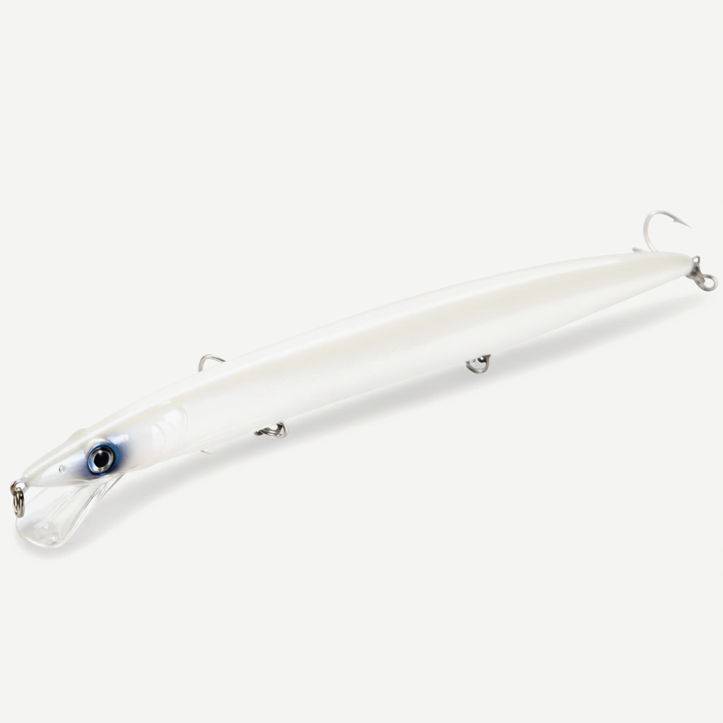 Hunthouse Sandeel Minnow Fishing Lure 143/173/208mm Long Casting Floating Wobblers Jerkbait Fish Tackle For Sea Bass LW4