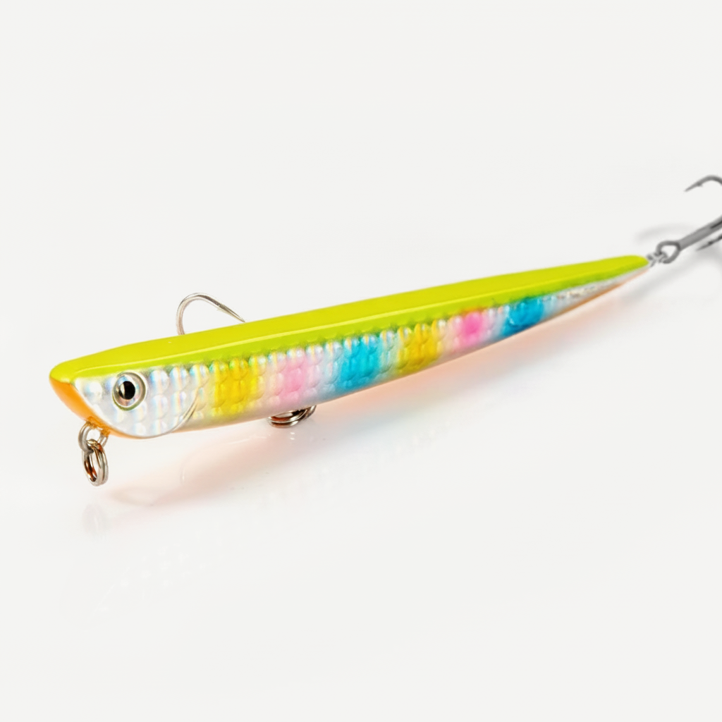 Hunthouse 99mm 155mm Fishing Lure Pencil Lure Bay Ruf Manic Sinking Hard Bait Freshwater Wobblers Accessories Pike Fish 
