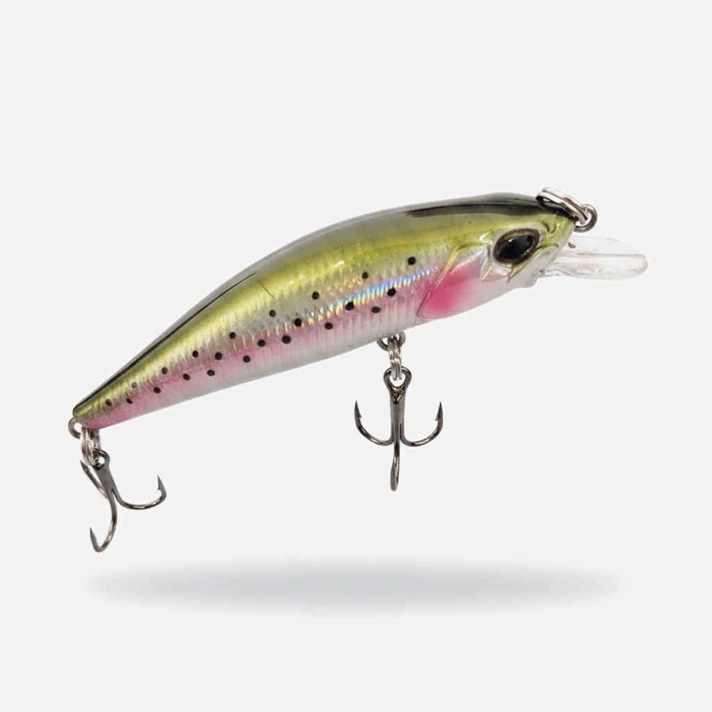 TSUYOKI 50mm 4g Sinking Minnow Stream Fishing Lure Artificial Wobbler Bait for Trout Bass Duo Spearhead Ryuki 50S Fishin