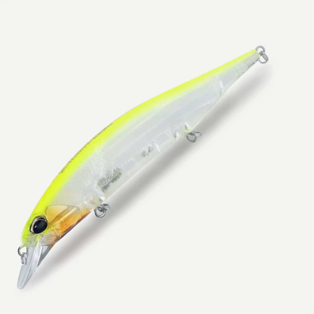 BEARKING 12cm Slow-Sink Minnow Jerkbait for Bass