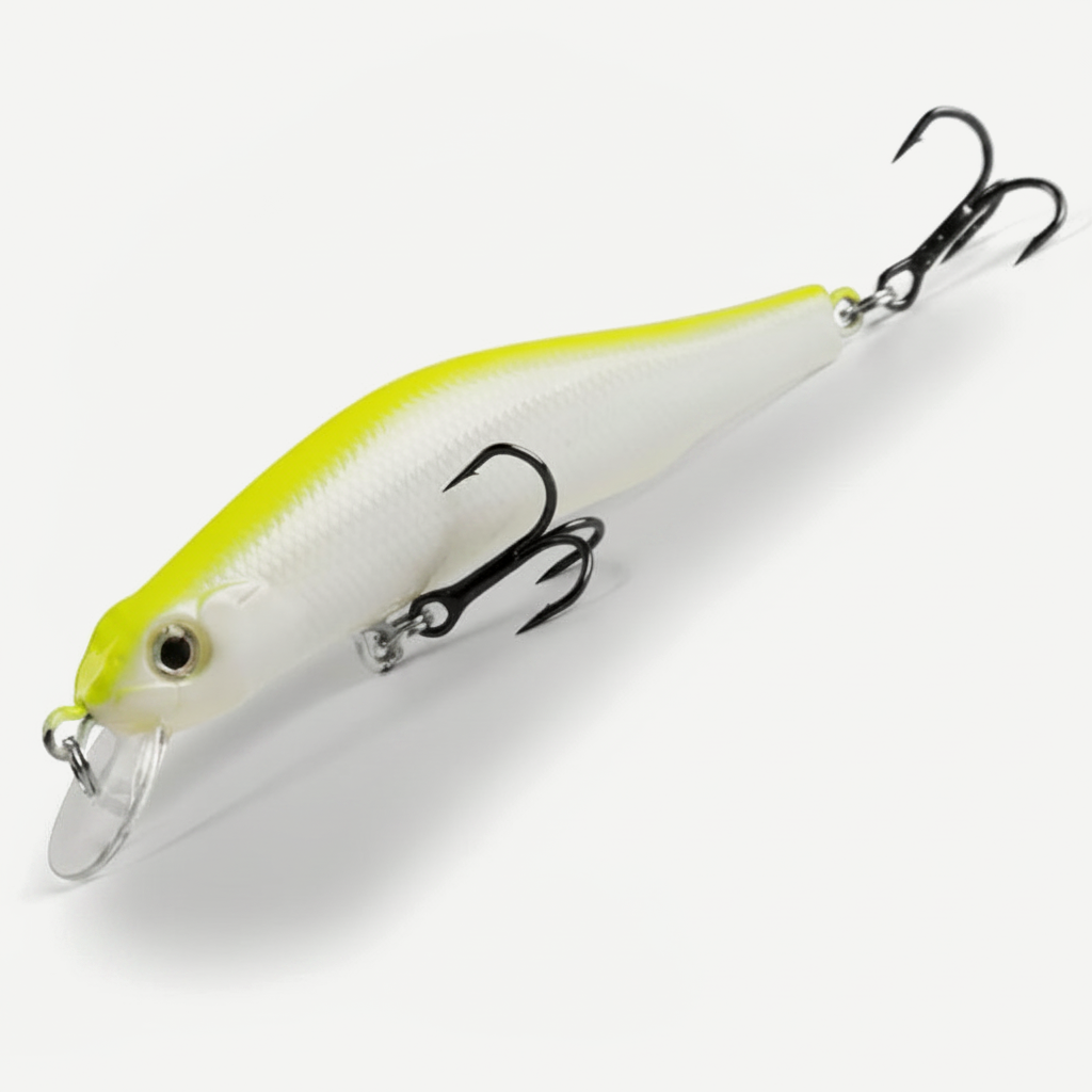 Bearking 80mm Minnow Crankbait with Magnetic Weight Transfer