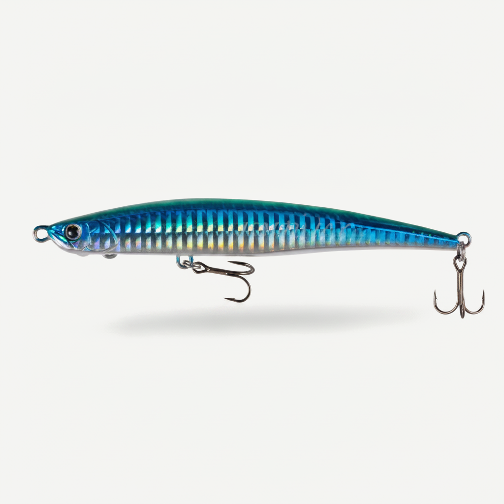 Hunthouse Sinking Pencil Fish Lure 125mm 40g 175mm 50g Saltwater Long Cast Hard Bait Wobbler for Sea Bass Pike Fishing T