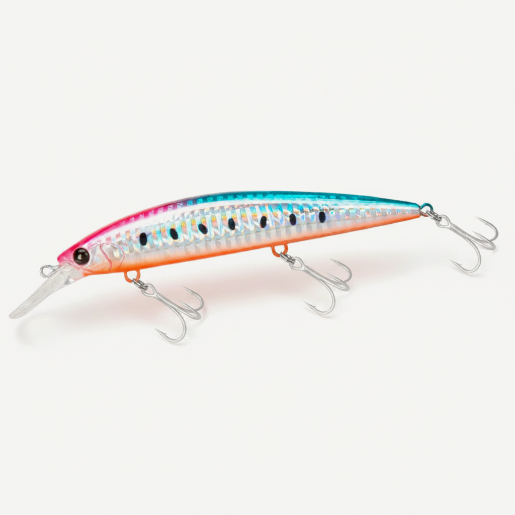 TSURINOYA 110mm 37g Heavy Weight Sea Fishing Lure Max 80m Ultra Long Casting Sinking Minnow WIZARD 110S Artificial Hard 