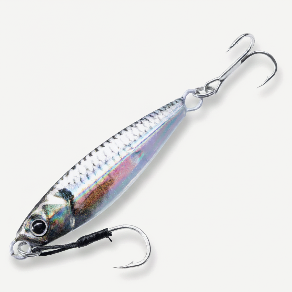 Hunthouse Metal Jig Fishing Lure Sinking Slow Jigging 7g-80g Casting Hard Bait Saltwater Artificial Pike SeaBass Fish Ta