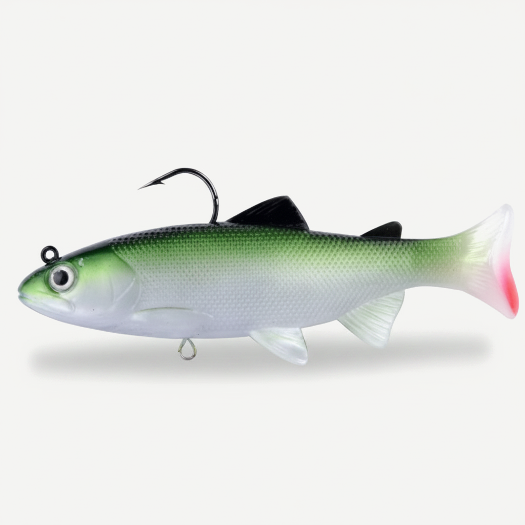 Meredith Trout Swimbait Soft Plastic Paddle Tail 120mm/150mm