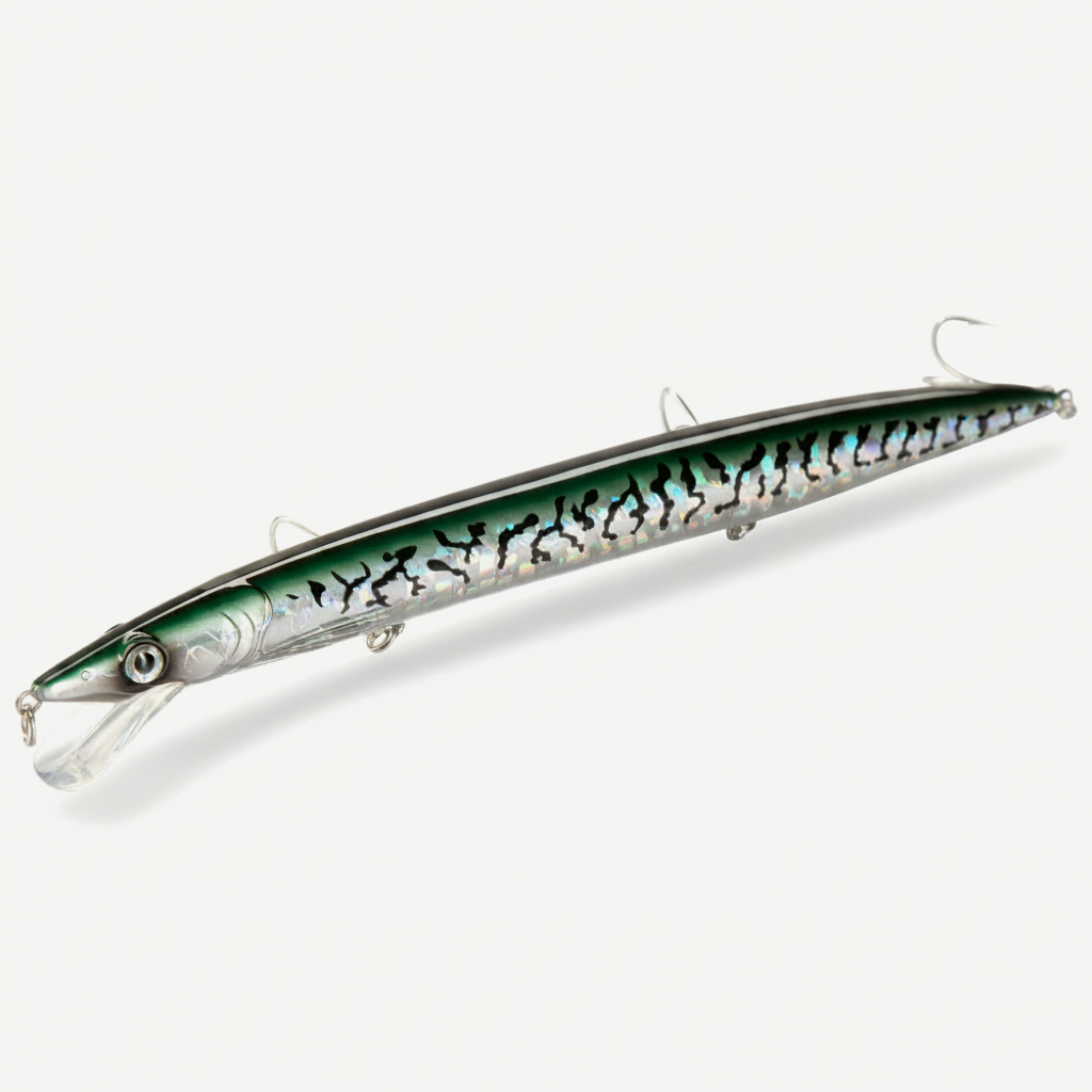 Hunthouse Minnow Fishing Lures Long Casting Floating 143mm/14g 173mm/23g 208mm/33g Sandeel Jerkbait Seabass Bait Fish Ta