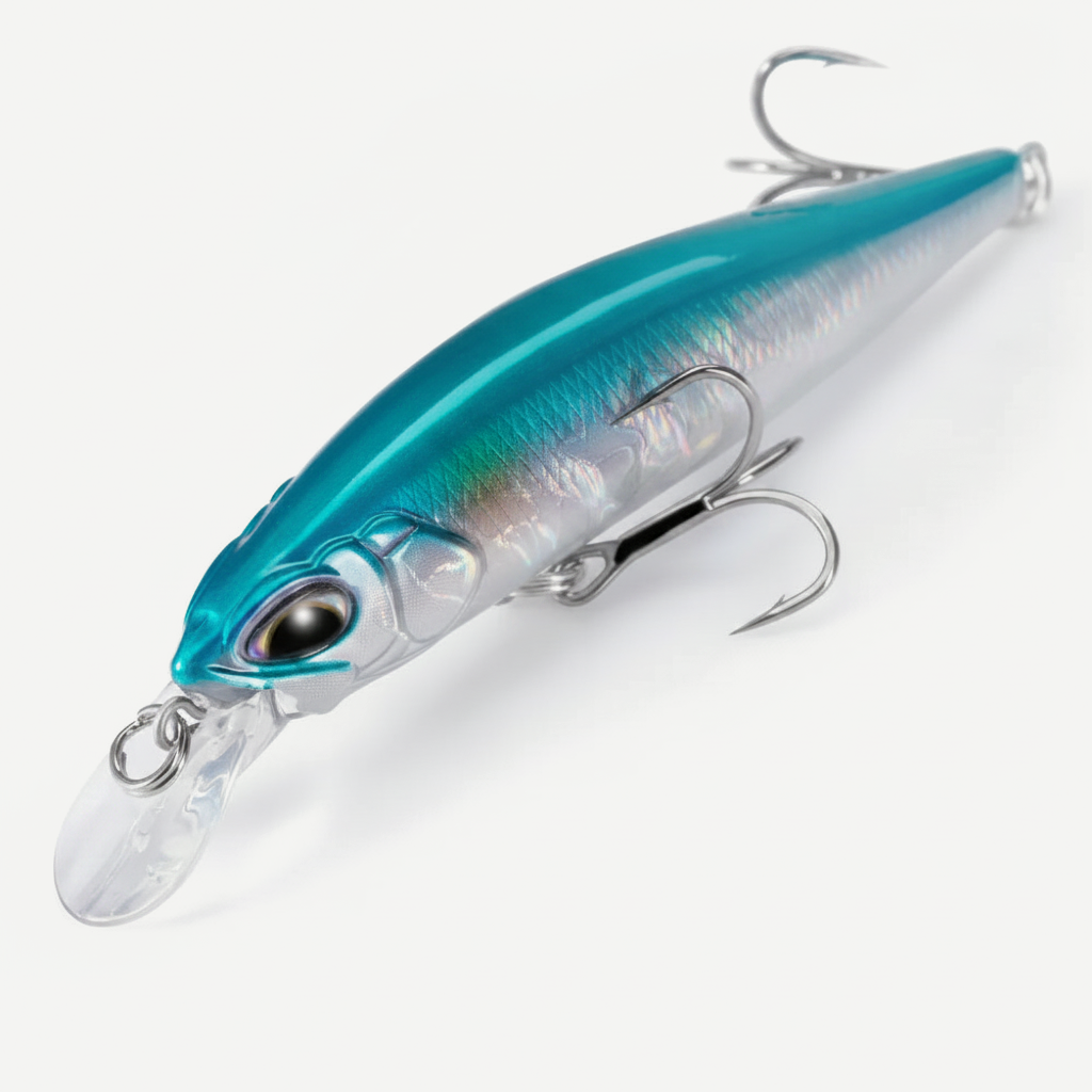 D1 Minnow Fishing Lure 77mm 8.4g Suspending Freshwater Jerkbait Artificial Hard Wobblers For Pike Bass Fishing Tackle DT
