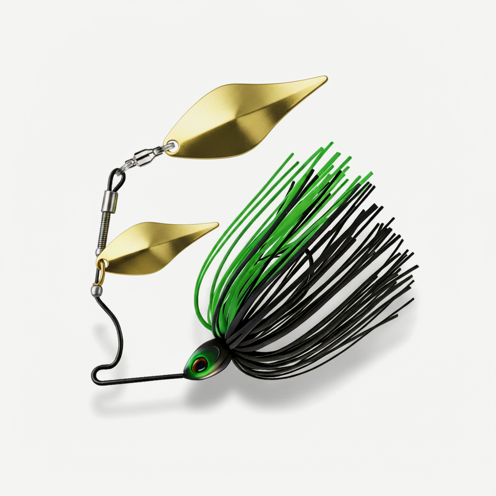 Kingdom Titanium Spinnerbait with Willow Blades