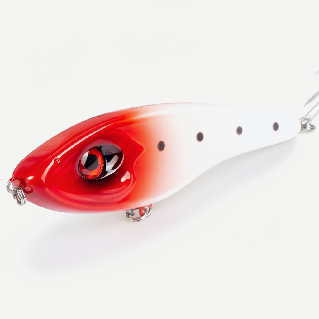 Hunthouse Jerkbait Fishing Lure Loud Sound Pencil Baits Pike Lure Slow Sinking Artificial 115mm145mm Wobblers Pesca Leur