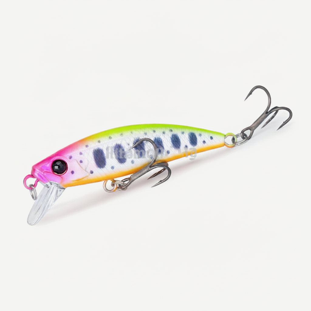 TSURINOYA Intruder 51S Sinking Minnow Stream Fishing Lure 51mm 5.8g Artificial Hard Bait For Trout Ajing Jerkbait River 