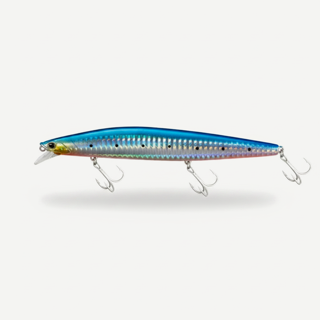 TSUYOKI Sinking Minnow Fishing Lures Black Bass Pike Artificial Tungsten Jerkbait Wobbler Silent Assassin 140S DW92 140m